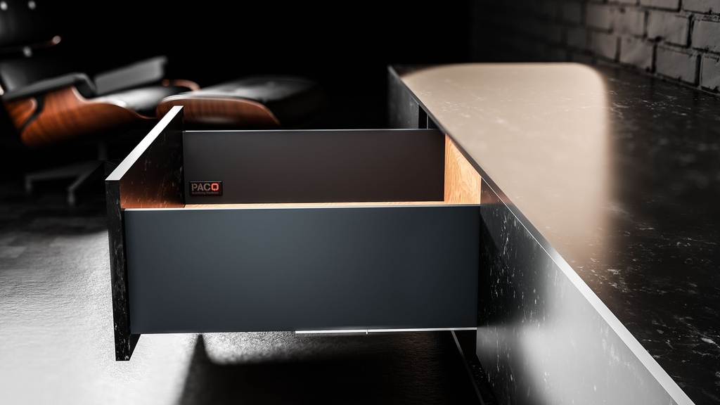 PACO Slim Drawer Sides - Suitable for Undermount Slides
